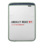Croxley Road  MacBook Air sleeves