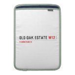 Old Oak estate  MacBook Air sleeves