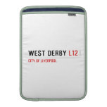 west derby  MacBook Air sleeves