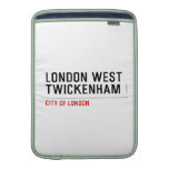 LONDON WEST TWICKENHAM   MacBook Air sleeves