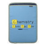 Chemistry
 Think Tac Toe  MacBook Air sleeves
