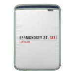Bermondsey St.  MacBook Air sleeves