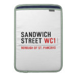 Sandwich Street  MacBook Air sleeves