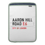 AARON HILL ROAD  MacBook Air sleeves