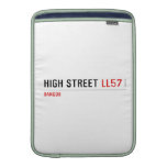 High Street  MacBook Air sleeves