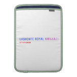 Lashonte royal  MacBook Air sleeves