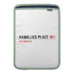 Ramillies Place  MacBook Air sleeves