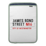 JAMES BOND STREET  MacBook Air sleeves