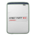 Street Party  MacBook Air sleeves