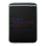 Halo Street  MacBook Air sleeves