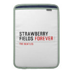 Strawberry Fields  MacBook Air sleeves