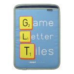 Game
 Letter
 Tiles  MacBook Air sleeves