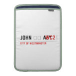 John ❤️ Aey  MacBook Air sleeves