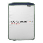 PADIAN STREET  MacBook Air sleeves
