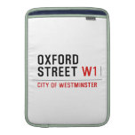 oxford  street  MacBook Air sleeves