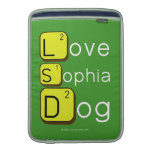 Love
 Sophia
 Dog
   MacBook Air sleeves