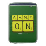 GAME
 ON  MacBook Air sleeves