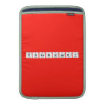 Vocabulary  MacBook Air sleeves