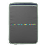 Keep calm and love mitchell  MacBook Air sleeves