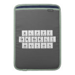 Happy
 Birthday
 Allison  MacBook Air sleeves