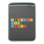 Periodic
 Table
 Writer  MacBook Air sleeves