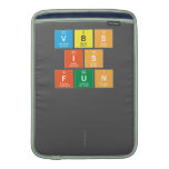vbs
 is
 fun
 
 
   MacBook Air sleeves