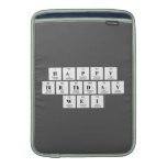 Happy
 Birthday
 Wei  MacBook Air sleeves