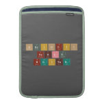 Periodic
 Table
 Writer  MacBook Air sleeves