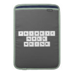 Periodic
 Table
 Writer  MacBook Air sleeves