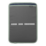Snowy owl scientist  MacBook Air sleeves