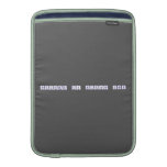 Welcome to Science Class  MacBook Air sleeves