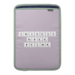 Periodic
 Table
 Writer  MacBook Air sleeves