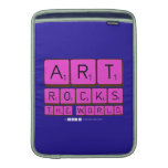 ART
 ROCKS
 THE WORLD  MacBook Air sleeves