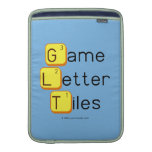 Game
 Letter
 Tiles  MacBook Air sleeves