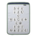 Think 
 like 
 a 
 protone 
 And 
 stay 
 positive  MacBook Air sleeves