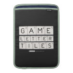Game
 Letter
 Tiles  MacBook Air sleeves