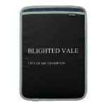 Blighted vale   MacBook Air sleeves