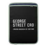 George  Street  MacBook Air sleeves