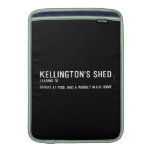 Kellington's shed  MacBook Air sleeves