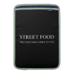 Street food  MacBook Air sleeves