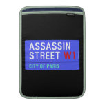 ASSASSIN Street  MacBook Air sleeves