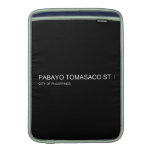 pabayo tomasaco st.  MacBook Air sleeves