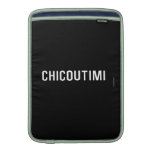 Chicoutimi  MacBook Air sleeves
