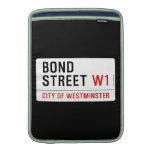 Bond Street  MacBook Air sleeves