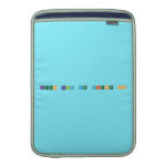 keep calm and science on  MacBook Air sleeves