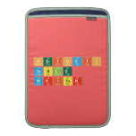 Periodic
 Table
 Writer  MacBook Air sleeves