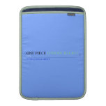 one piece  MacBook Air sleeves