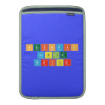 Periodic
 Table
 Writer  MacBook Air sleeves