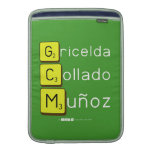 Gricelda
 Collado
 Muñoz  MacBook Air sleeves