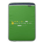Yeah!!! It's July again. Durotym 13th is clicking    
    Happy birthday in ad..  MacBook Air sleeves